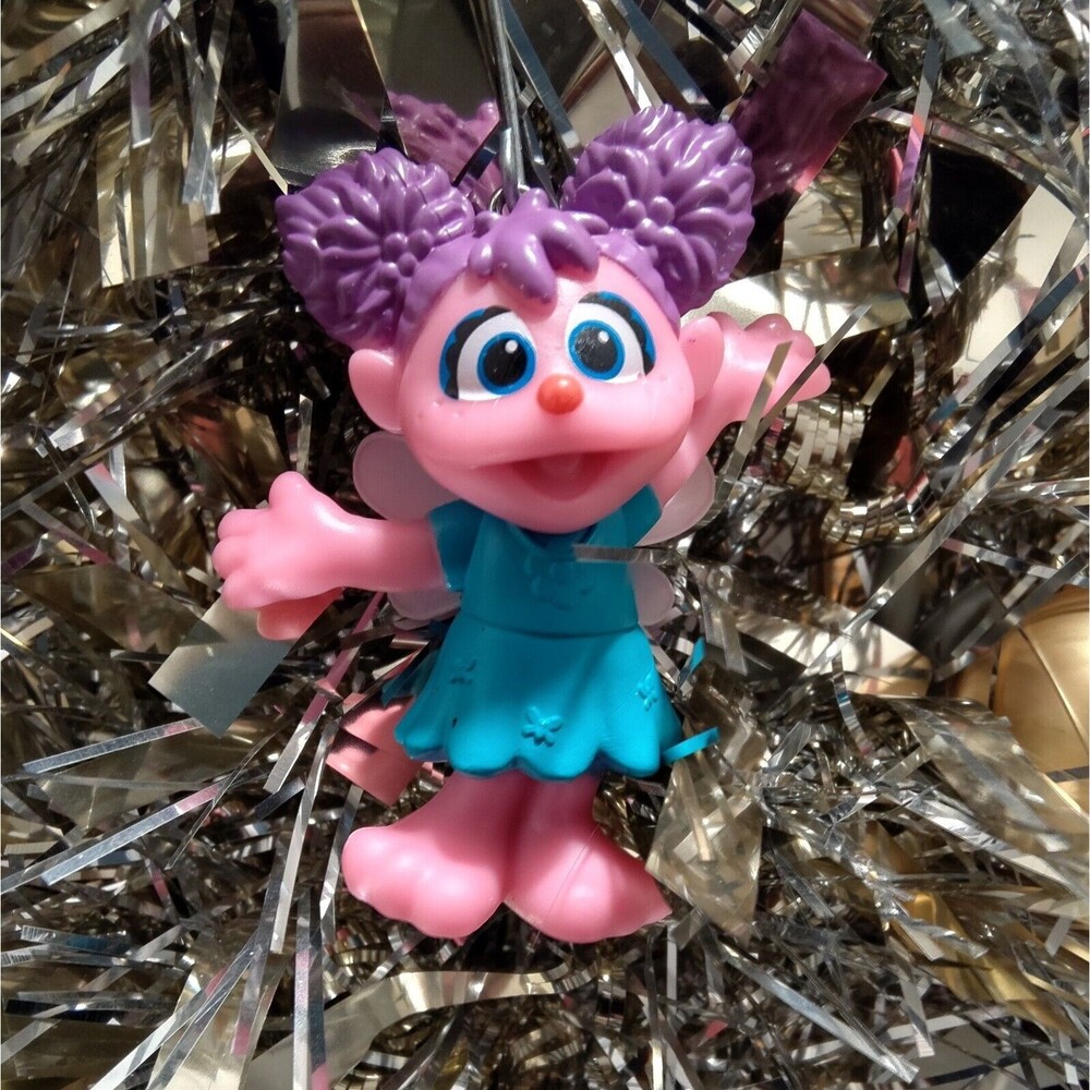 Sesame Street Just Play Custom Christmas Tree Ornament - Abby Cadabby